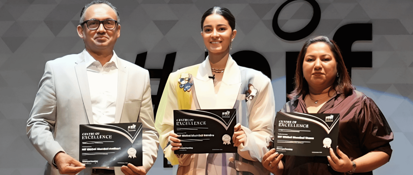 Ananya Pandey at NIF Global Mumbai