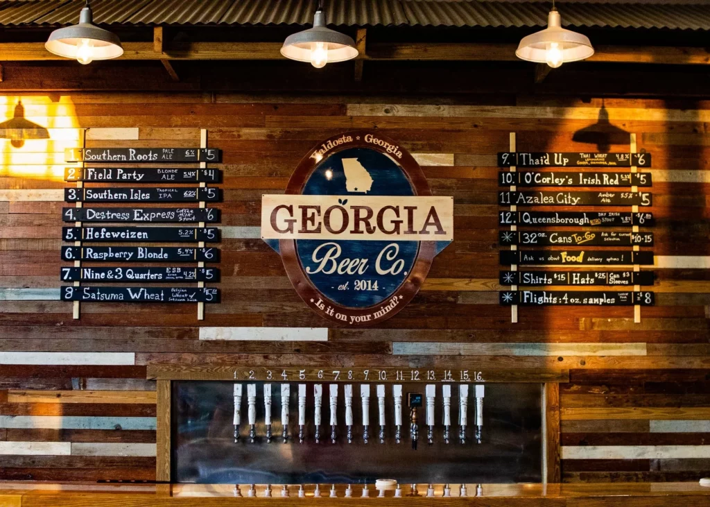 Local brewery Georgia Beer Company in Valdosta